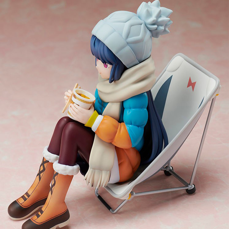 【Hpoi现货】F:NEX 摇曳露营△ 志摩凛 坐姿 压泡面 手办 - 图1