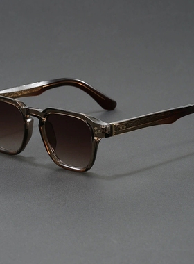 复古宽边黑框防蓝光眼镜太阳镜