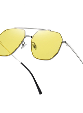 变色偏光方形夜视镜太阳眼镜