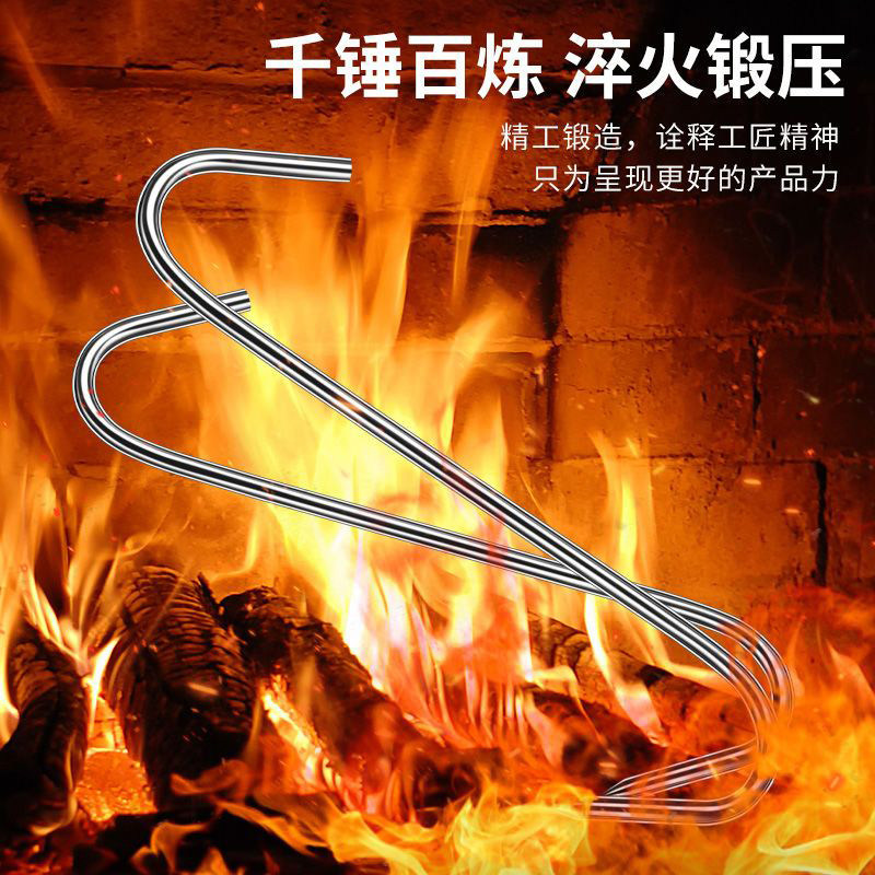 不锈钢尖头腊肉钩挂肉钩子晒咸肉猪肉烤鸭鱼干铁钩子挂钩厨房用品,淘宝优惠券,粉丝福利购,淘宝优惠卷