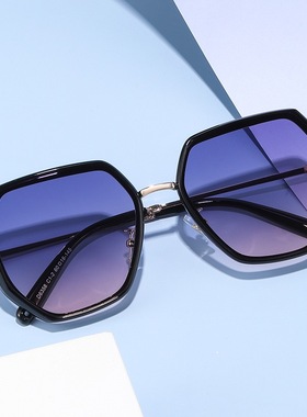 2025新款欧美时尚偏光太阳镜女高级感不规则墨镜女潮防晒户外驾驶