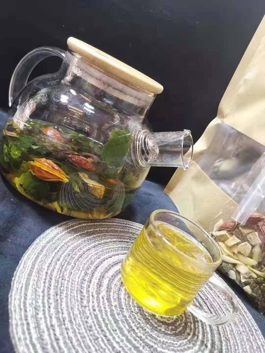 菊苣栀子茶降酸茶葛根痠酸高痠高排酸清酸茶百合桑叶菊苣茶10副-图2