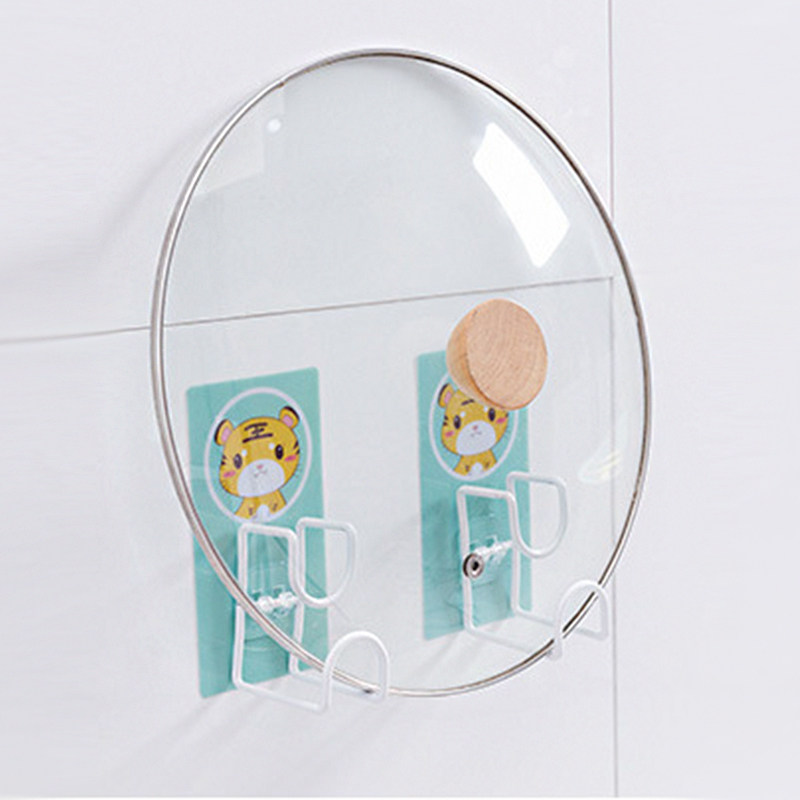 卫生间洗脸盆挂钩 挂脸盆神器 浴室卡通不锈钢脸钩盆收纳架免打孔,淘宝优惠券,粉丝福利购,淘宝优惠卷