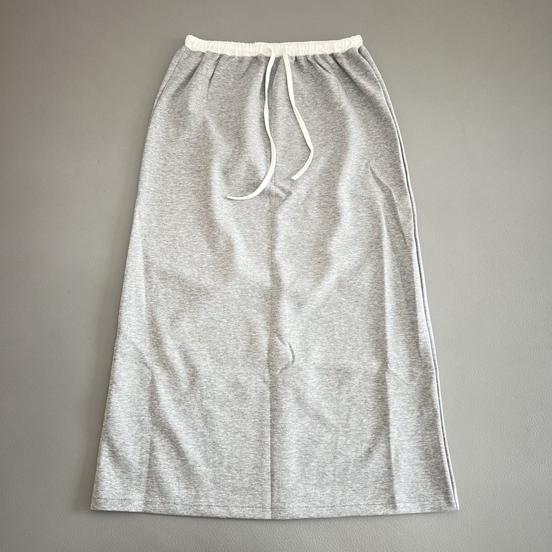 上身超惊艳巨好搭撞色腰半身裙开叉休闲棉裙子春季新款女士百搭裙,淘宝优惠券,粉丝福利购,淘宝优惠卷