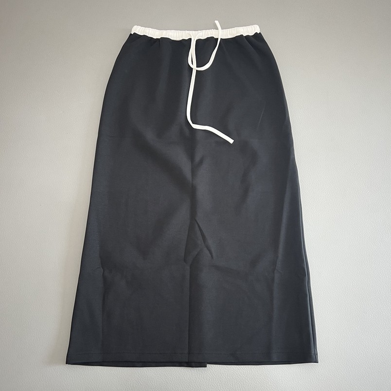 上身超惊艳巨好搭撞色腰半身裙开叉休闲棉裙子春季新款女士百搭裙,淘宝优惠券,粉丝福利购,淘宝优惠卷