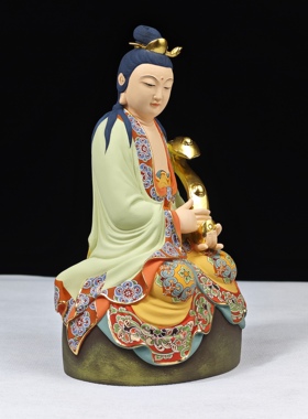 老工匠只看品质不计成本纯手工雕刻如意观音佛像摆玄关装饰品实木