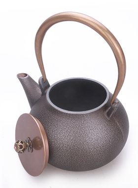 茶室样板间家居饰品铸铁摆件中式