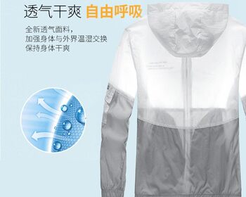 ການໂຈມຕີ Titan Sun Protection Clothes Wings of Freedom Peripheral Outdoor Sports two-dimensional men and women's Jackets Anime Summer