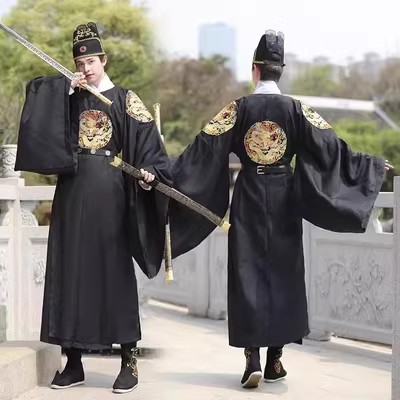 租花木兰盔甲将军秦始皇古代士兵演出服岳飞铠甲龙袍皇帝汉服租赁 - 图3