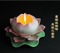 Large number of ceramic lotus oil lamp clear oil lamp for lamp special price