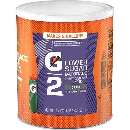 现货佳得乐G2低糖电解质送水壶美国gatorade运动健身能量冲粉冲剂 - 图3