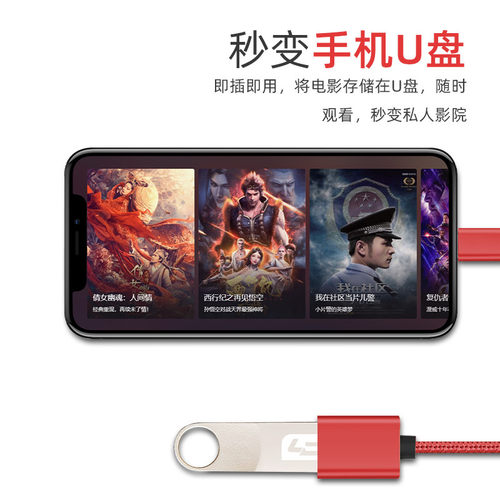 otg转接头type-c转USB数据线通用安卓手机下载连接U盘平板MP3转换 - 图1