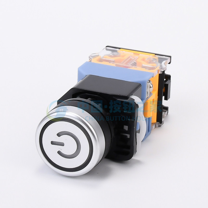 电源符号 LA38-11DS自锁式带灯按钮开关LA38-11DNZS 22mm220V24V,淘宝优惠券,粉丝福利购,淘宝优惠卷
