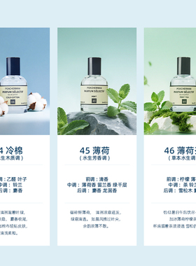 柏世曼清凉淡香水清新