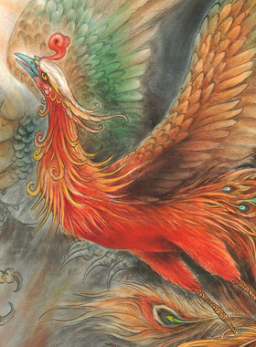 龙凤呈祥新中式客厅茶室框道家墙壁挂画实木画