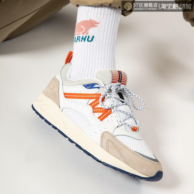 Karhu 卡虎 Fusion 2.0 Marathon 复古 舒适减震运动跑鞋 F804078 - 图0