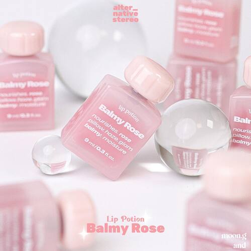 韩国Alternatives Stereo Balmy rose玫瑰保湿水润唇彩唇釉24年新 - 图0