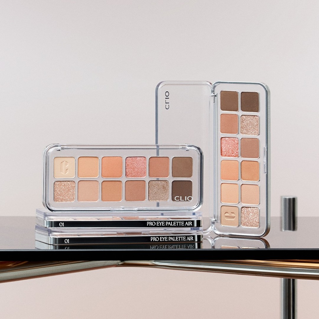 新品韩国CLIO珂莱欧12色眼影盘pro eye palette air哑光珠光防水