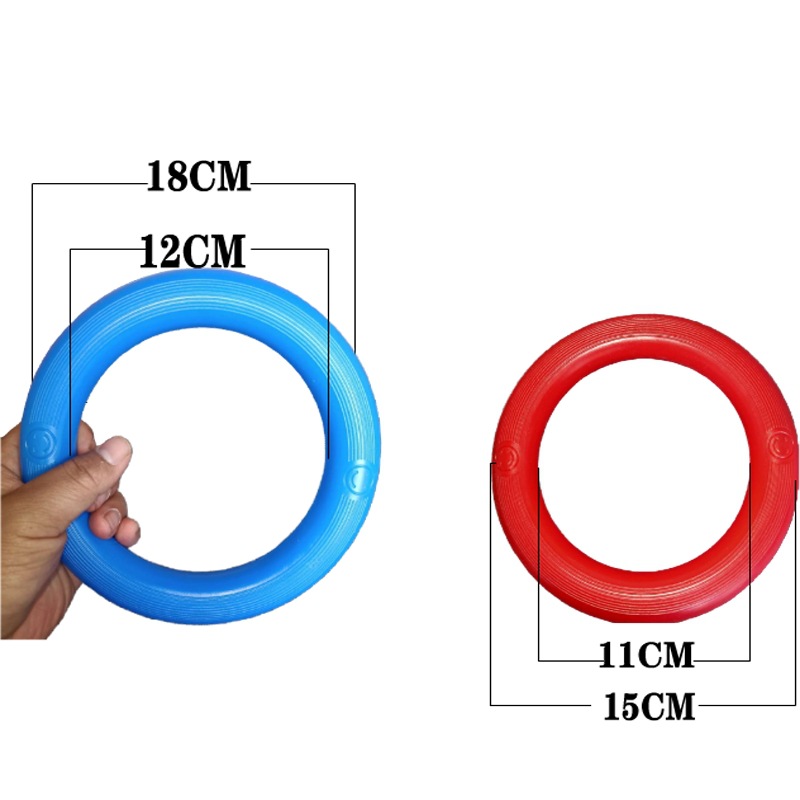 西瓜固定圈水果篮球摆放底座圆环幼儿园塑料体操圈舞蹈器械球托圈 - 图0