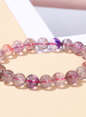 天然水晶手链女合集金