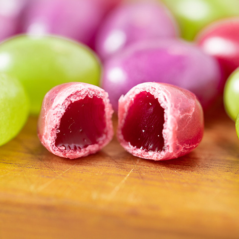 3包包邮现货日本Kasugai 春日井三种浓厚葡萄果汁味颗粒脆皮软糖,淘宝优惠券,粉丝福利购,淘宝优惠卷