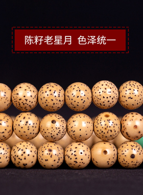 原创孤品收藏陈籽星月菩提子手链