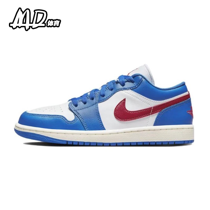 耐克NIKE Air Jordan 1 Low AJ1蓝白复古低帮休闲板鞋 DC0774-416-图3