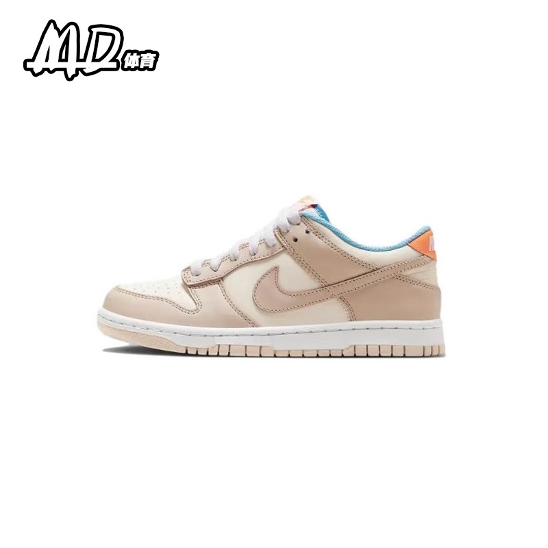 耐克 NIKE Dunk Low(GS)米白色女低帮复古休闲运动板鞋FQ6864-111 - 图3