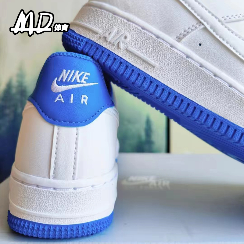 耐克NIKE Air Force 1 ESS(GS)空军一号白蓝低帮板鞋 DV1331-101-图1