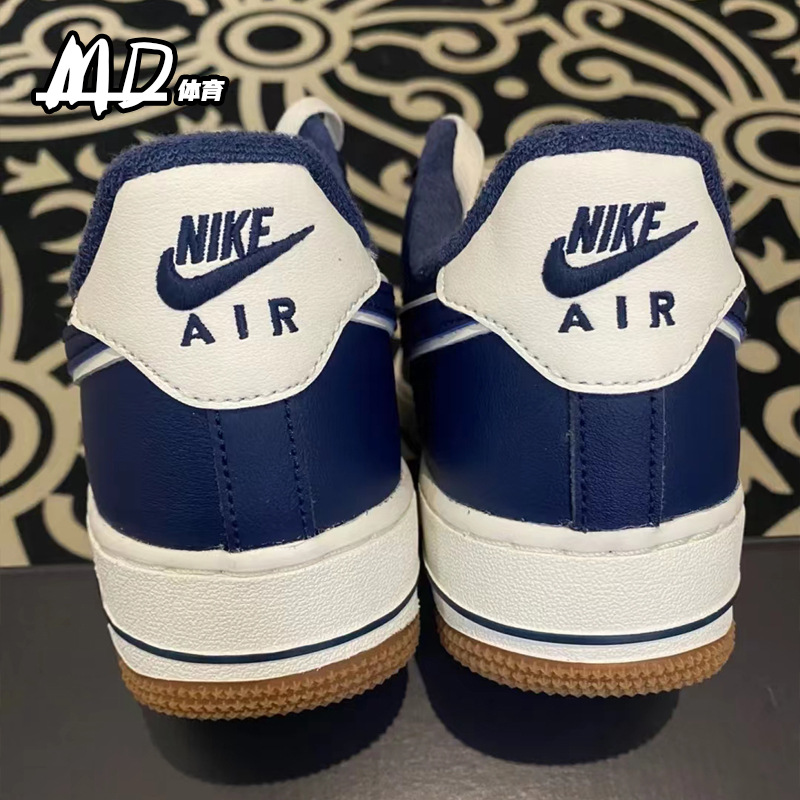 耐克NIKE AirForce1Low空军一号AF1白蓝色男子低帮板鞋DQ7659-101-图2