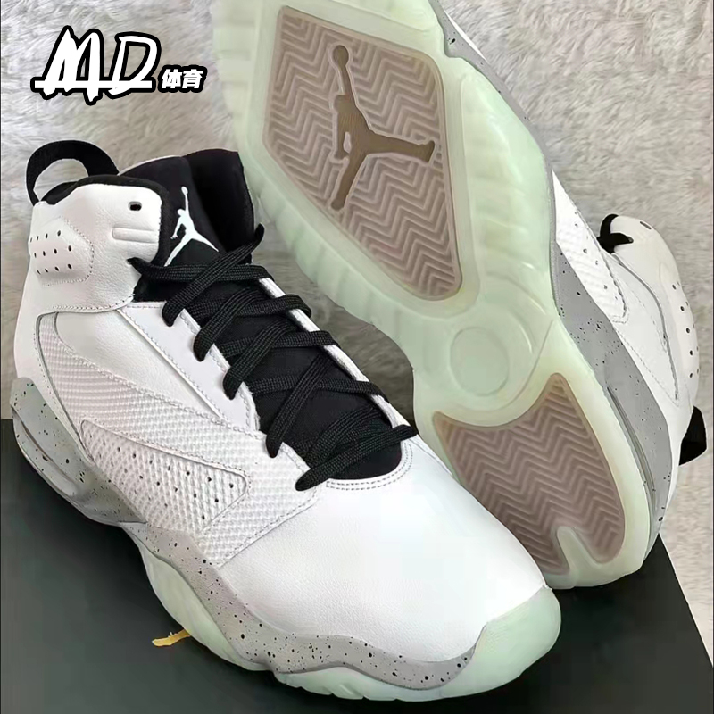 耐克Air Jordan LIFT OFF AJ6简版白水泥男女运动篮球鞋AR4430101 - 图0