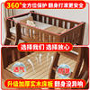 Children's bed upper and lower bunk bed solid wood high and low bunk bed