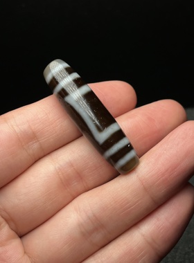 高油油润手工玛瑙天珠精品台工天珠一眼天地天珠臻藏精品天珠项链
