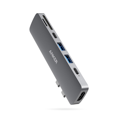 Anker Type-C扩展坞MacBook拓展坞7合2雷电3 HDMI转换器4K转接头 - 图3