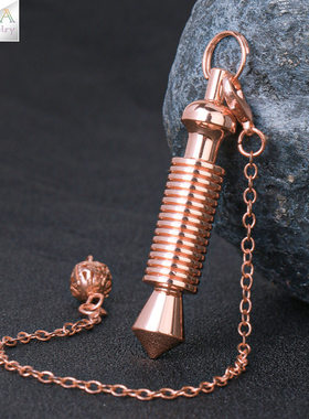 跨境电商国际站热销 金属16叠层电镀色 集中灵摆一件重力饰品