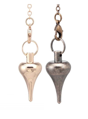 金属圆锥灵摆重力集中灵摆吊坠 合金灵气摆件跨境电商