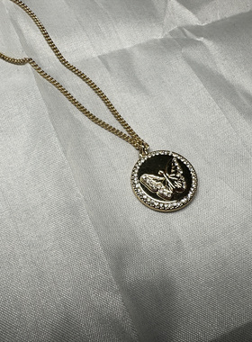 项链欧美时尚品牌饰品DKNY唐可娜儿气质项链女生轻奢饰品