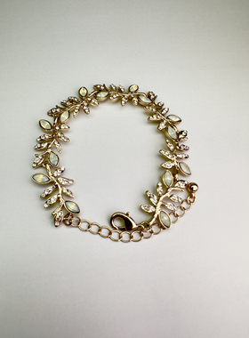 欧美外贸饰品手链孤品原单女手链质感复古个性手链通勤百搭老货