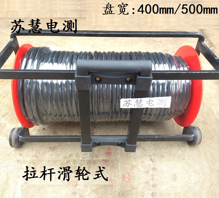 移动电缆盘 绕50米100米电缆线 220V两相/380v三相四线电缆卷线盘 - 图2