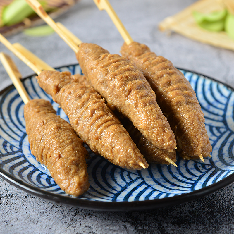 千瑞孜然牛肉棒350g10串日料关东煮热煮连锁便利店水煮串串香食材 - 图0