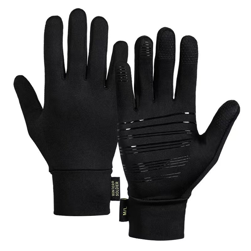 单板滑雪手套内穿可触屏加绒保暖防滑防手掌出汗双板五指内胆手套,淘宝优惠券,粉丝福利购,淘宝优惠卷