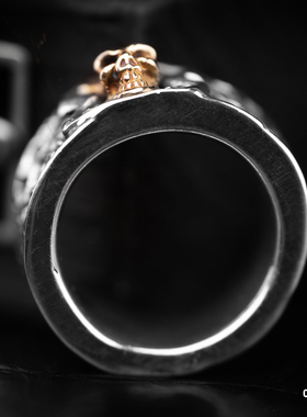 BillWallLeather十字骷髅戒指