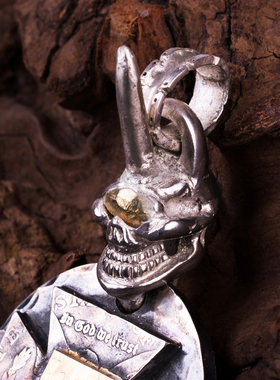 【国内现货】高山隆金眼银角骷髅