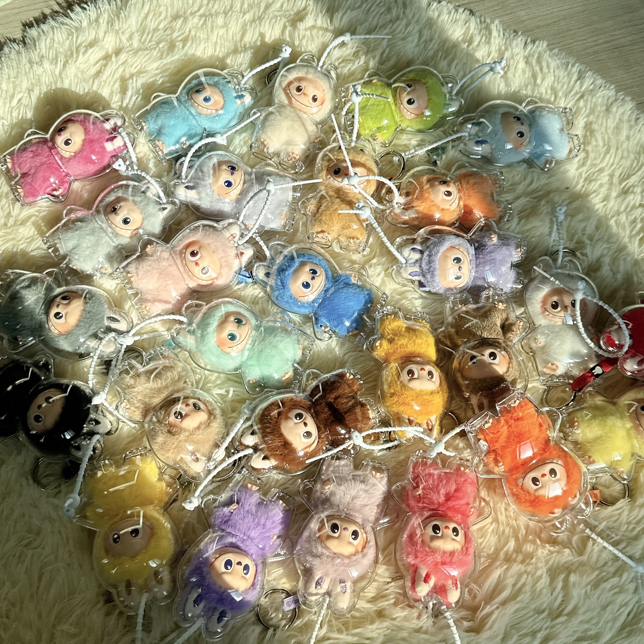 labubu4.0透明保护壳mini拉布布四代心底密码保护罩硬壳外出娃包,淘宝优惠券,粉丝福利购,淘宝优惠卷