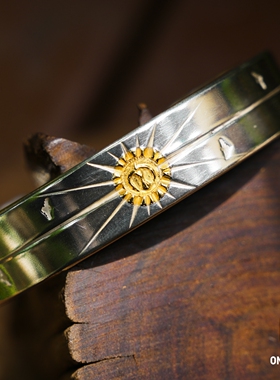 手作手镯菊地键银印第安通用