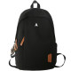 Schoolbags for boys, high school students and college students black backpacks