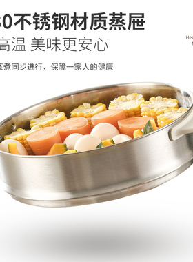 利仁电炒锅电煮锅0氟钛瓷锅胆