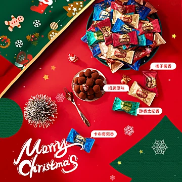 诺梵松露巧克力礼盒节日礼物休闲零食送女友[10元优惠券]-寻折猪