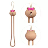 Apple, мобильный телефон, ремешок, универсальная силиконовая мультяшная цепочка, iphone, 8, 8 plus