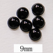 娃娃眼睛diy泰迪熊动物玩偶眼睛黑色半圆蘑菇扣平底眼睛扣黑豆,淘宝优惠券,粉丝福利购,淘宝优惠卷